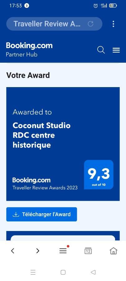Coconut Studio Rdc Centre Historique Рошфор Экстерьер фото